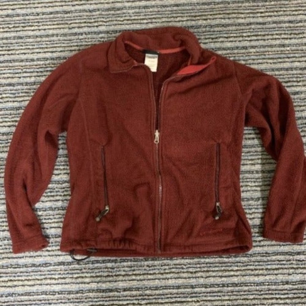 Womens Vintage Patagonia Red Jacket Full Zip